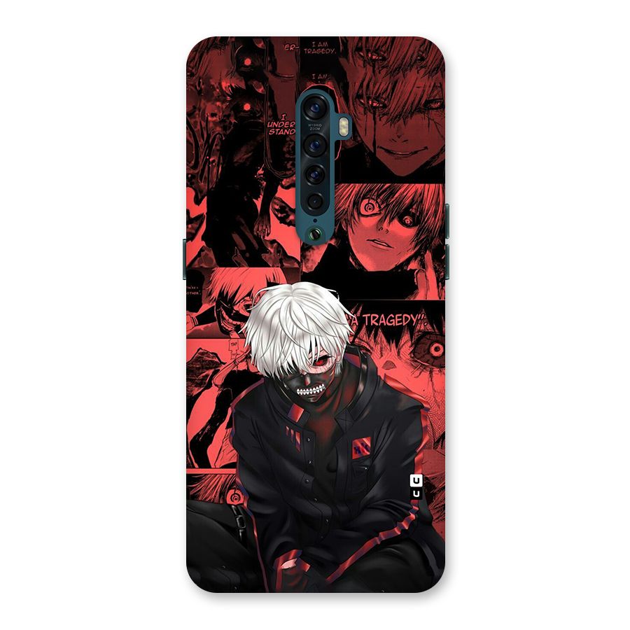 Toukyo Ghoul Kaneki Manga Back Case for Oppo Reno2