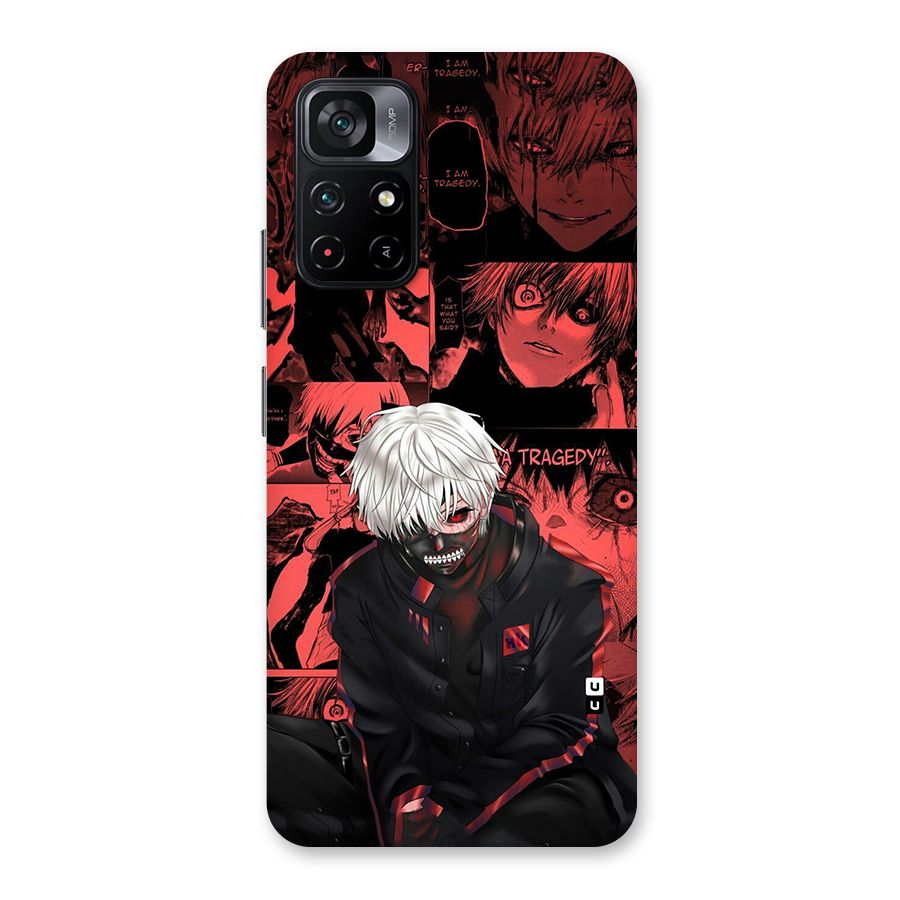 Toukyo Ghoul Kaneki Manga Back Case for Poco M4 Pro 5G