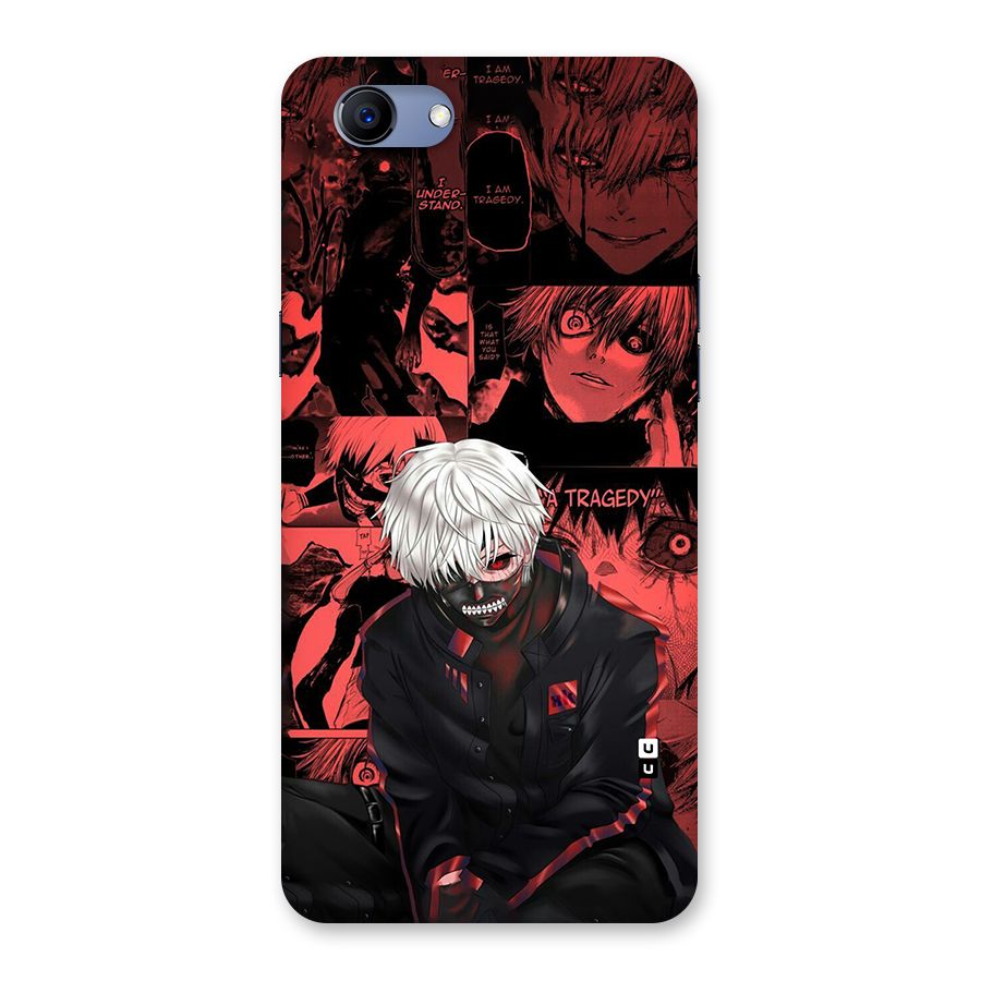 Toukyo Ghoul Kaneki Manga Back Case for Realme 1