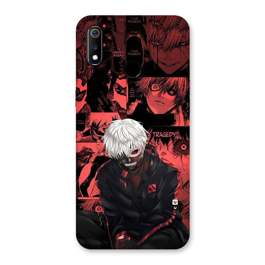 Toukyo Ghoul Kaneki Manga Back Case for Realme 3