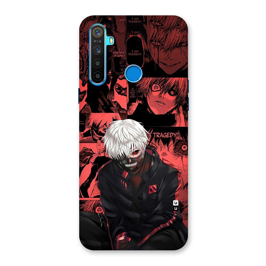 Toukyo Ghoul Kaneki Manga Back Case for Realme 5