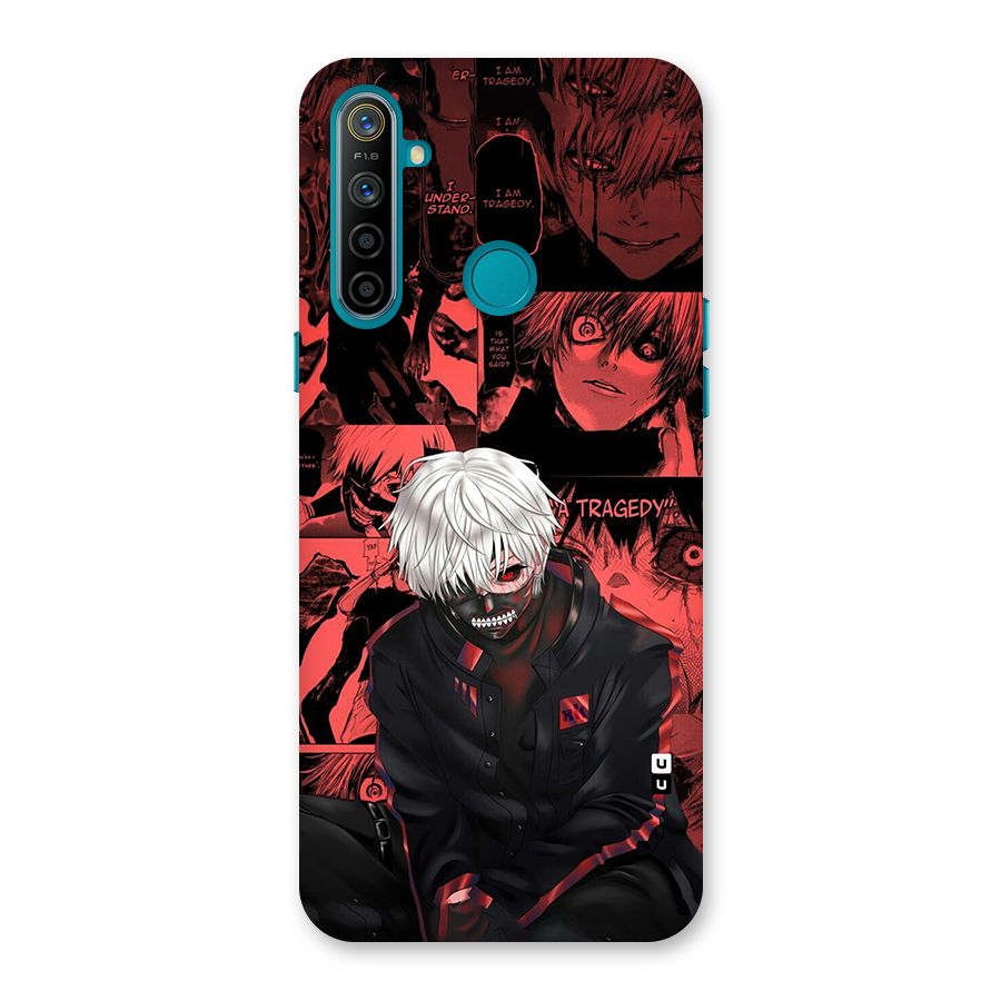 Toukyo Ghoul Kaneki Manga Back Case for Realme 5i