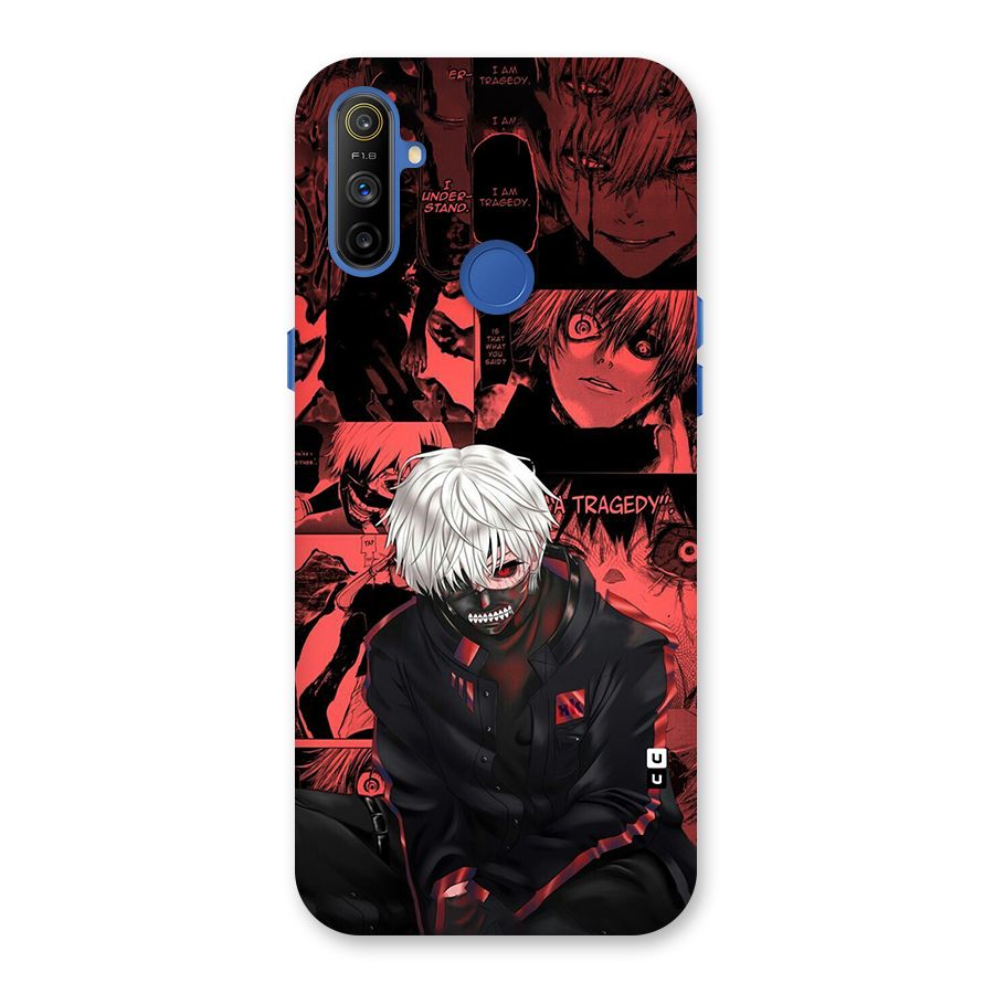 Toukyo Ghoul Kaneki Manga Back Case for Realme Narzo 10A