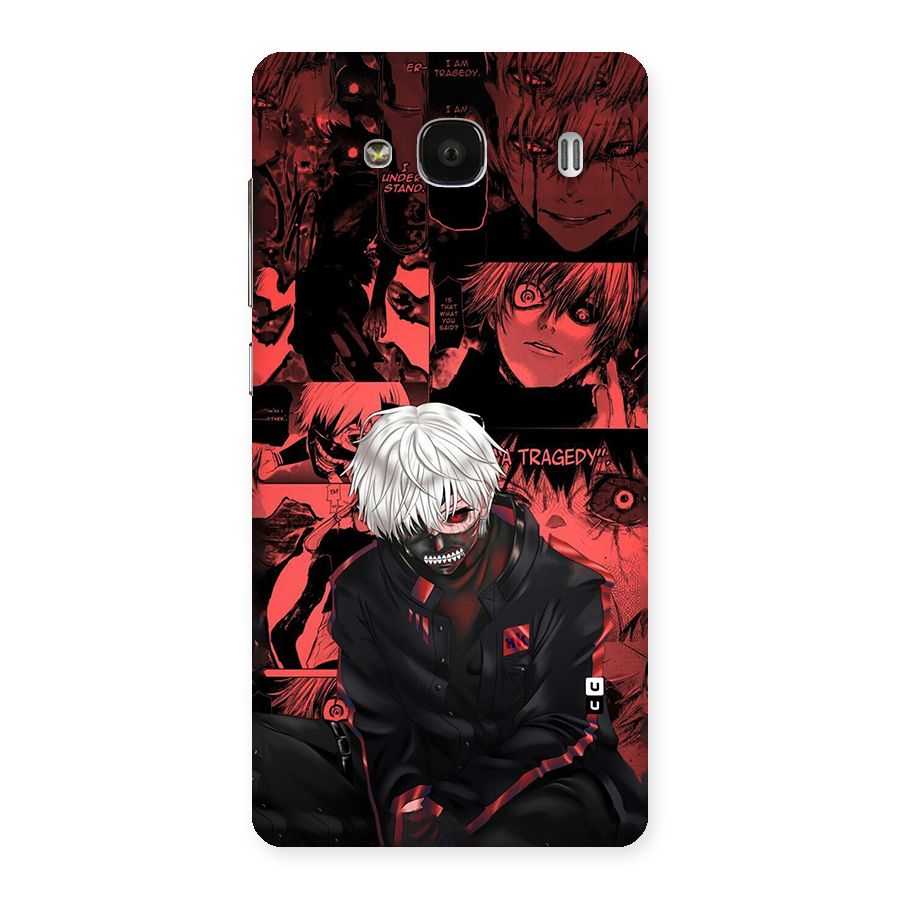 Toukyo Ghoul Kaneki Manga Back Case for Redmi 2