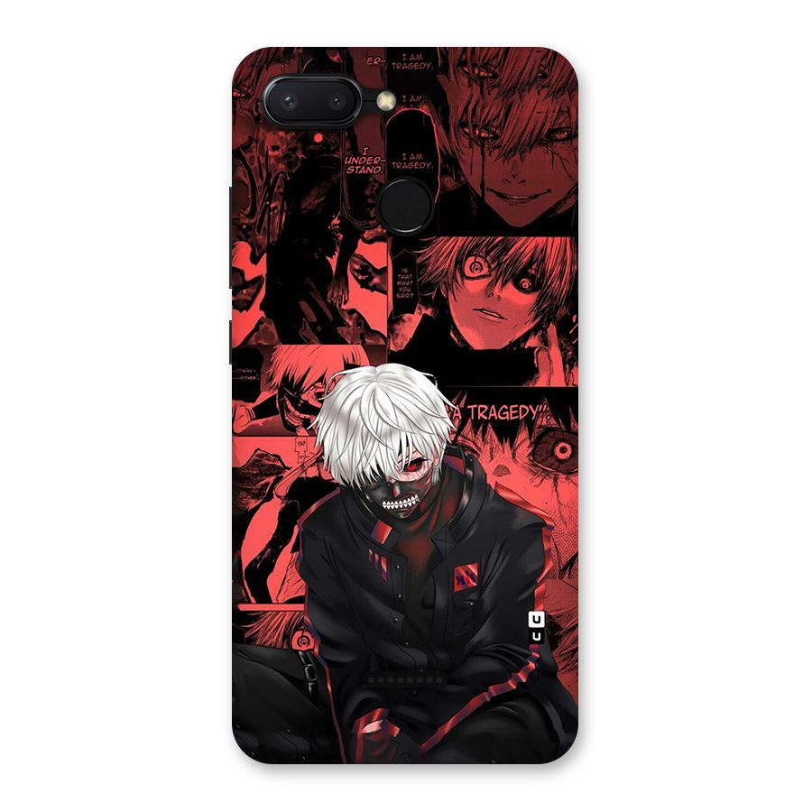 Toukyo Ghoul Kaneki Manga Back Case for Redmi 6