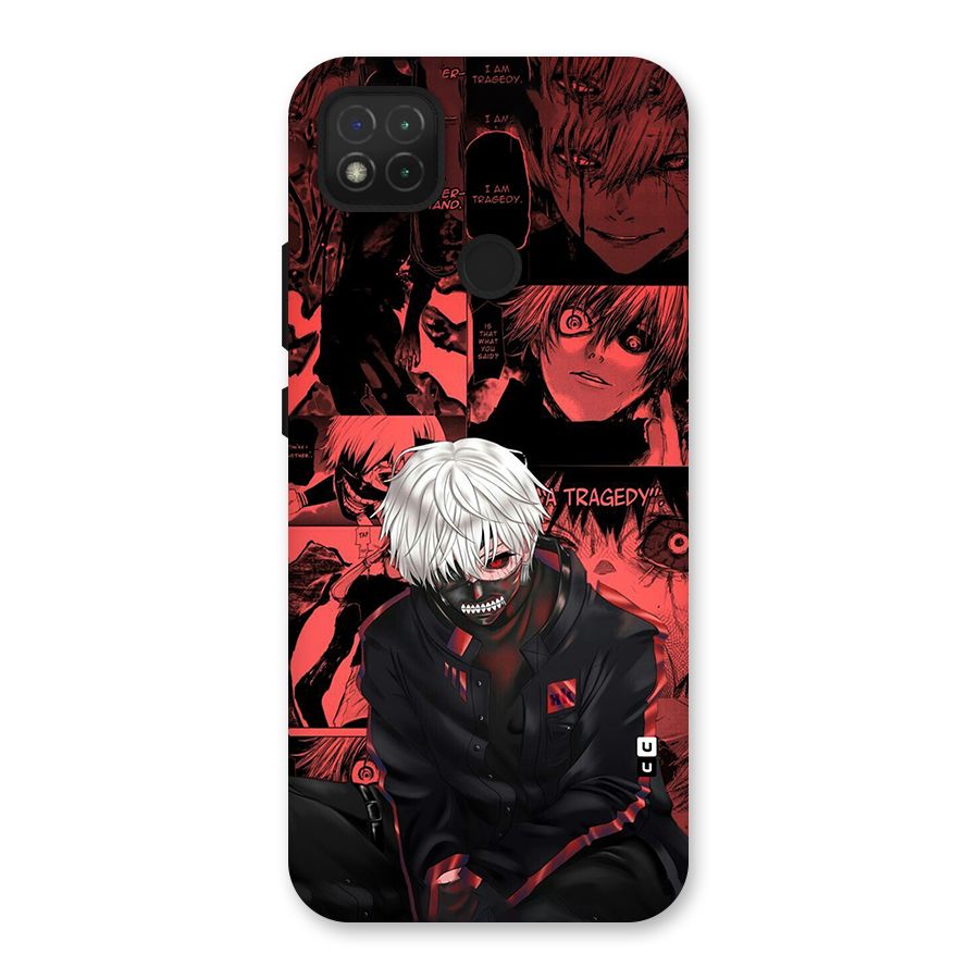 Toukyo Ghoul Kaneki Manga Back Case for Redmi 9