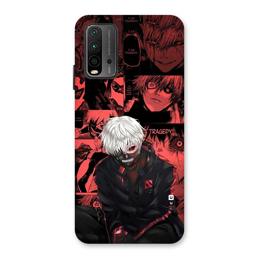 Toukyo Ghoul Kaneki Manga Back Case for Redmi 9 Power
