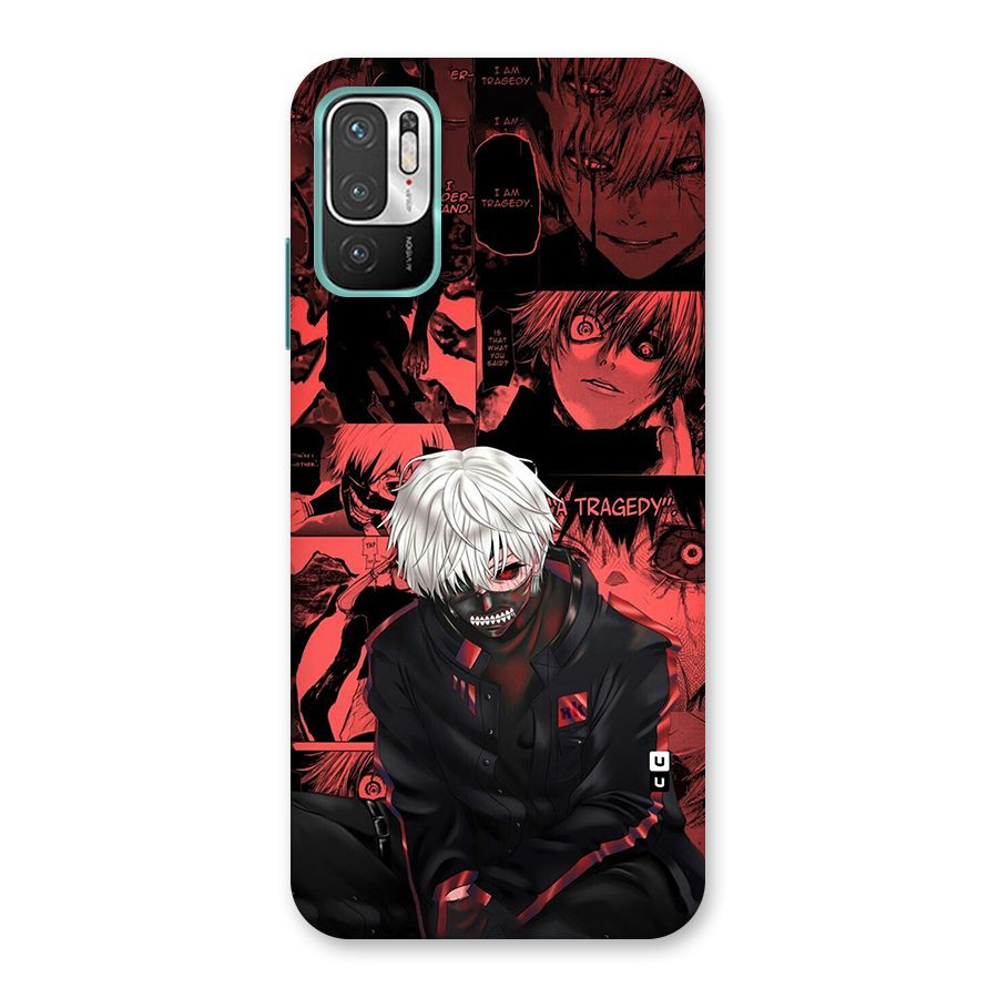 Toukyo Ghoul Kaneki Manga Back Case for Redmi Note 10T 5G