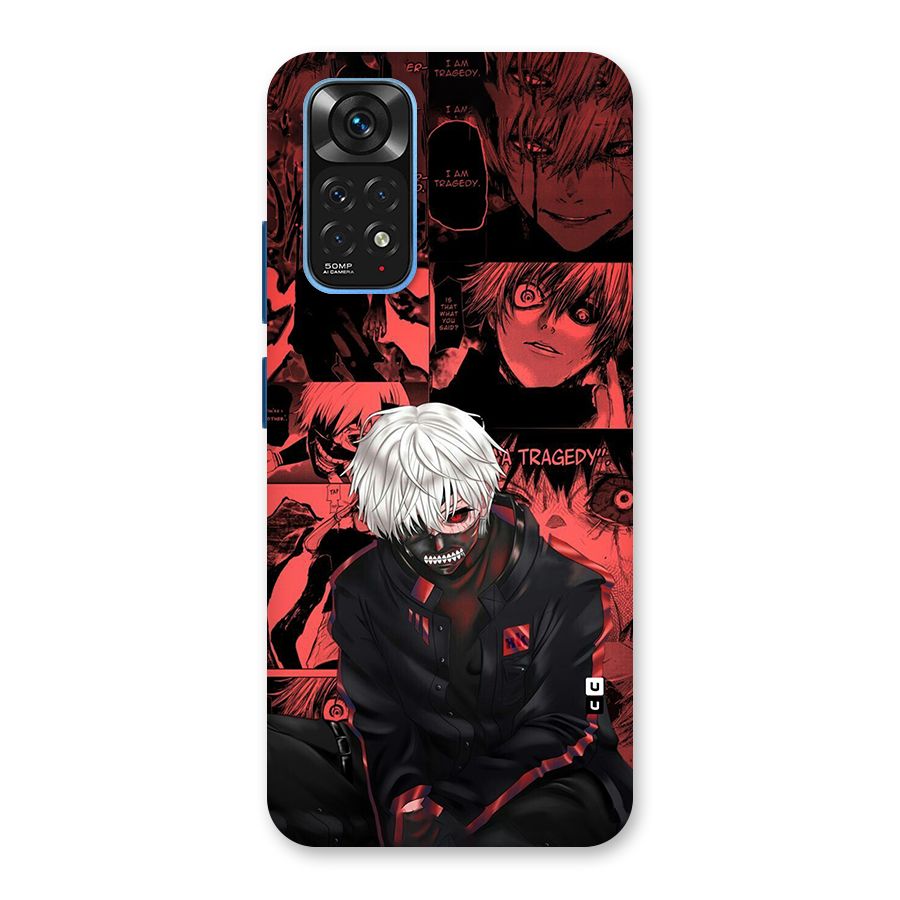 Toukyo Ghoul Kaneki Manga Back Case for Redmi Note 11S