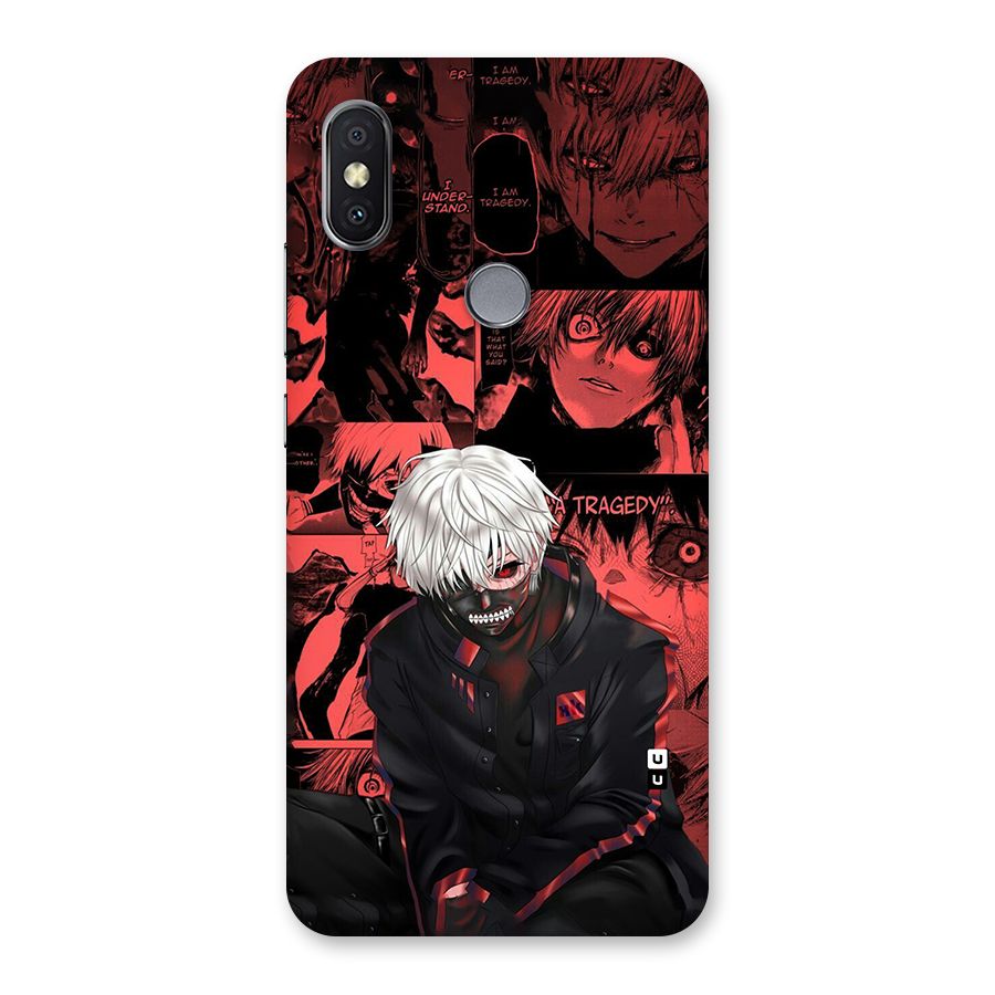 Toukyo Ghoul Kaneki Manga Back Case for Redmi Y2