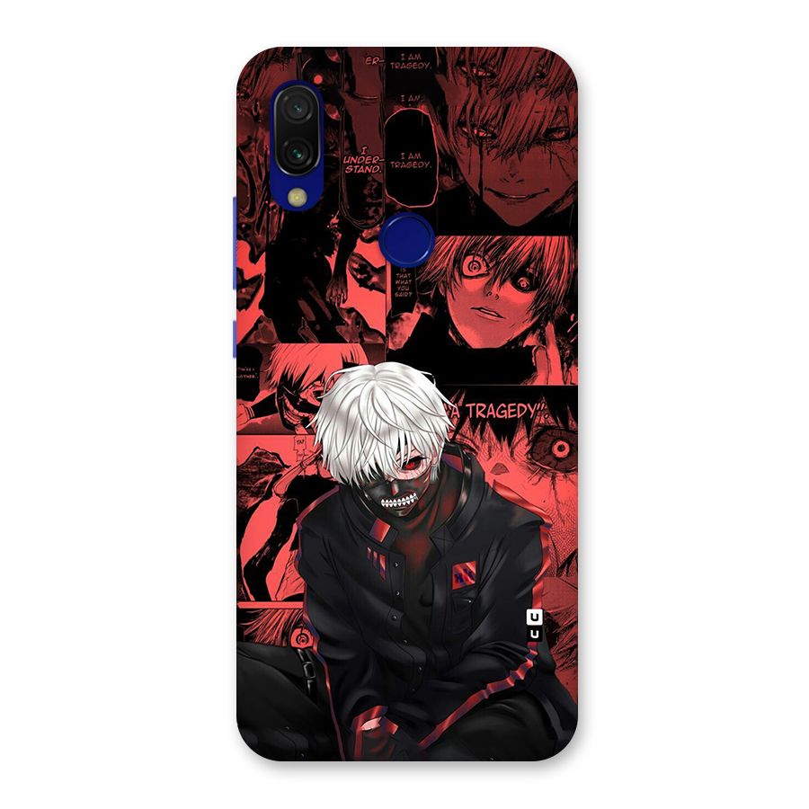 Toukyo Ghoul Kaneki Manga Back Case for Redmi Y3