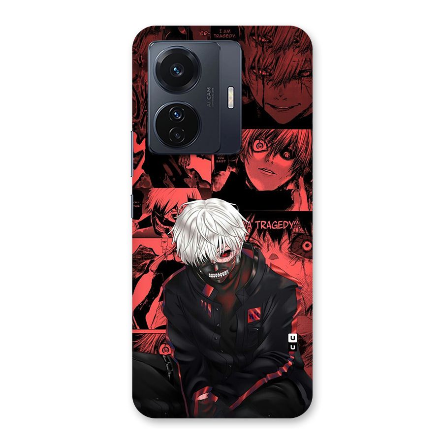 Toukyo Ghoul Kaneki Manga Back Case for Vivo T1 Pro