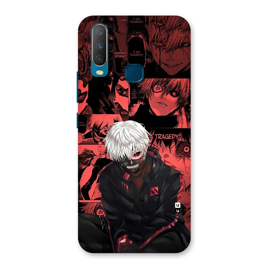 Toukyo Ghoul Kaneki Manga Back Case for Vivo Y11