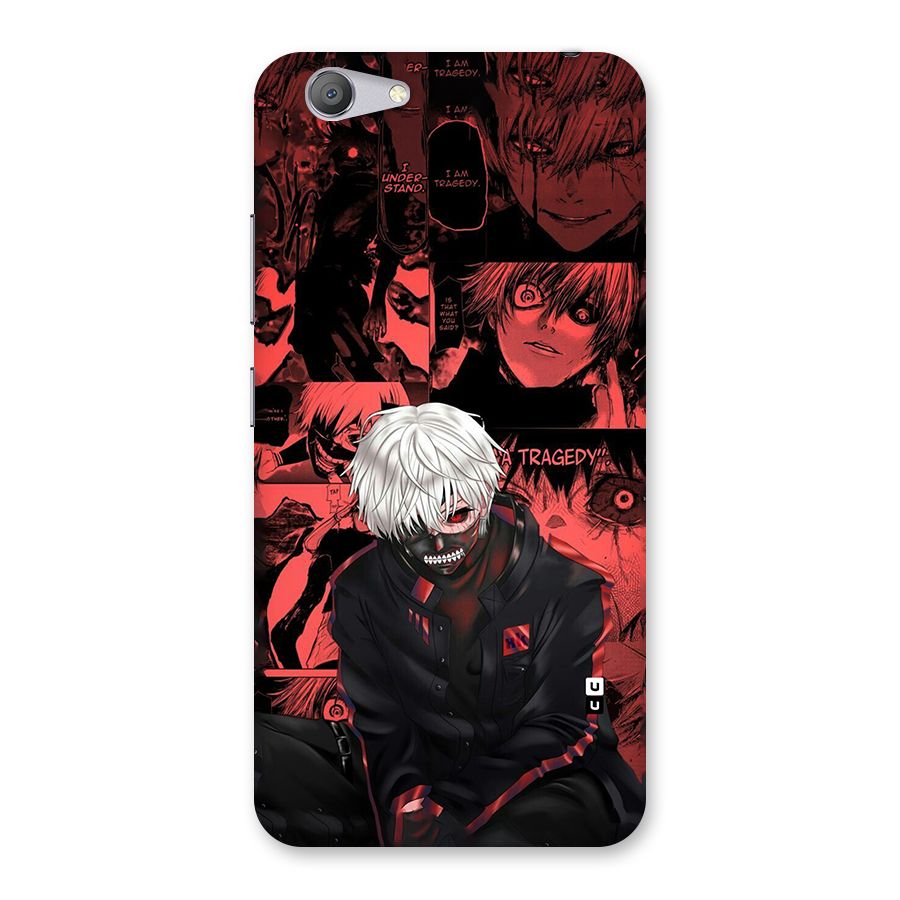 Toukyo Ghoul Kaneki Manga Back Case for Vivo Y53