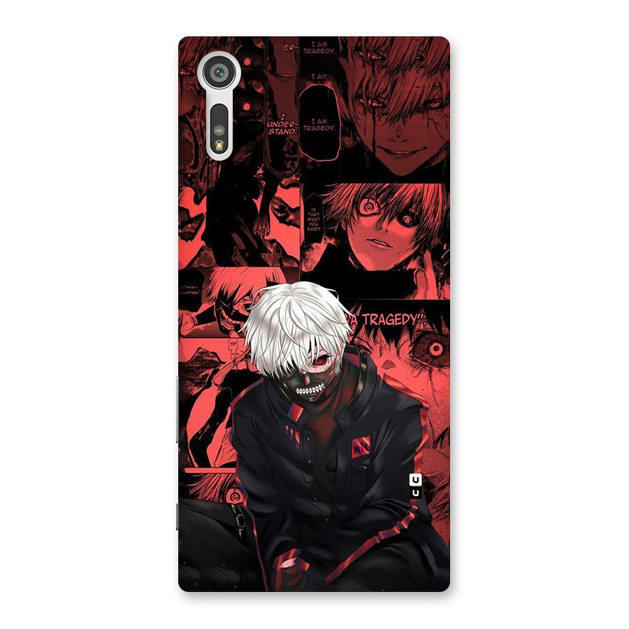 Toukyo Ghoul Kaneki Manga Back Case for Xperia XZ