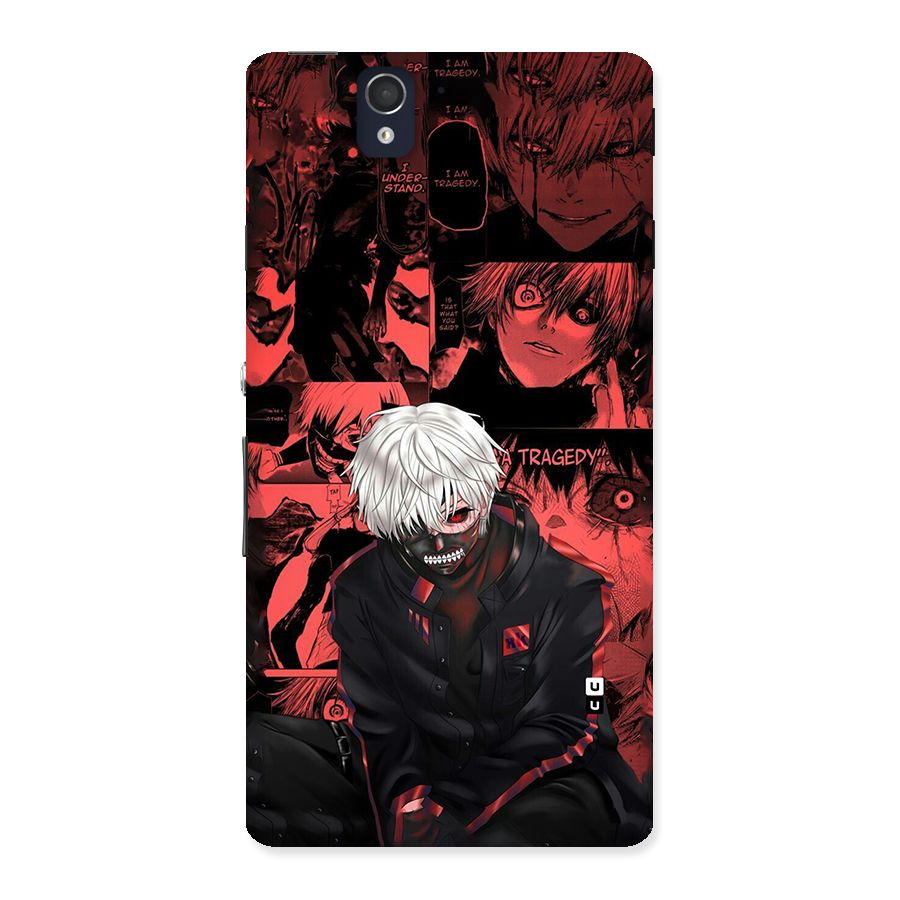 Toukyo Ghoul Kaneki Manga Back Case for Xperia Z