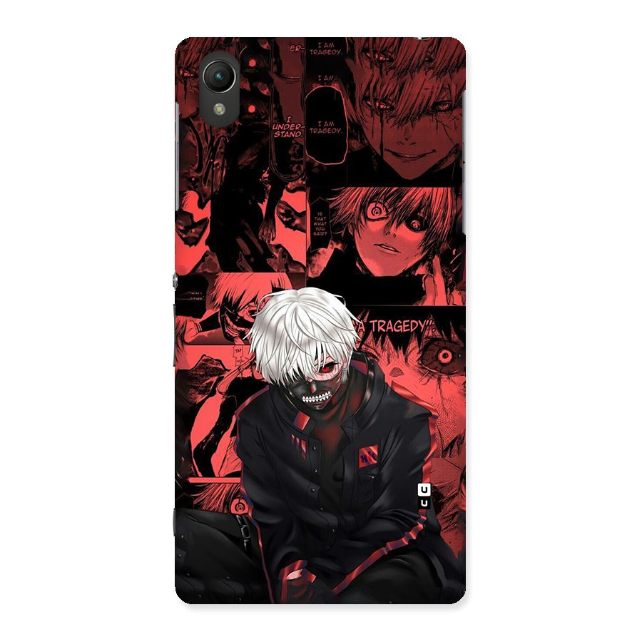 Toukyo Ghoul Kaneki Manga Back Case for Xperia Z2