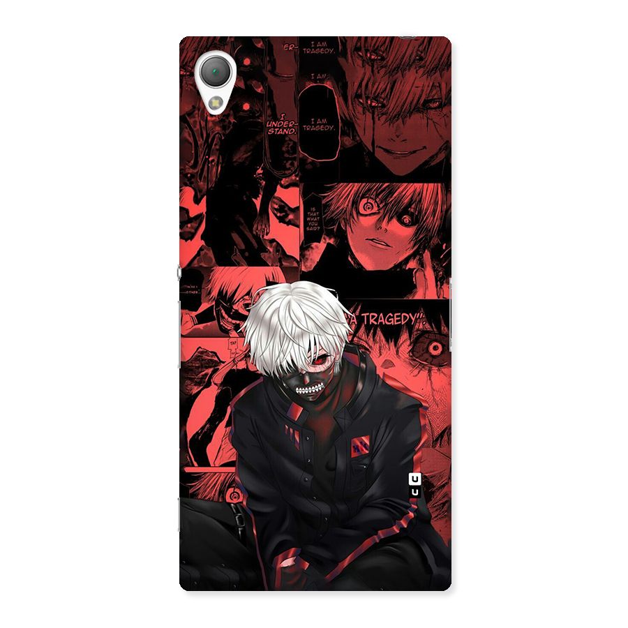 Toukyo Ghoul Kaneki Manga Back Case for Xperia Z3