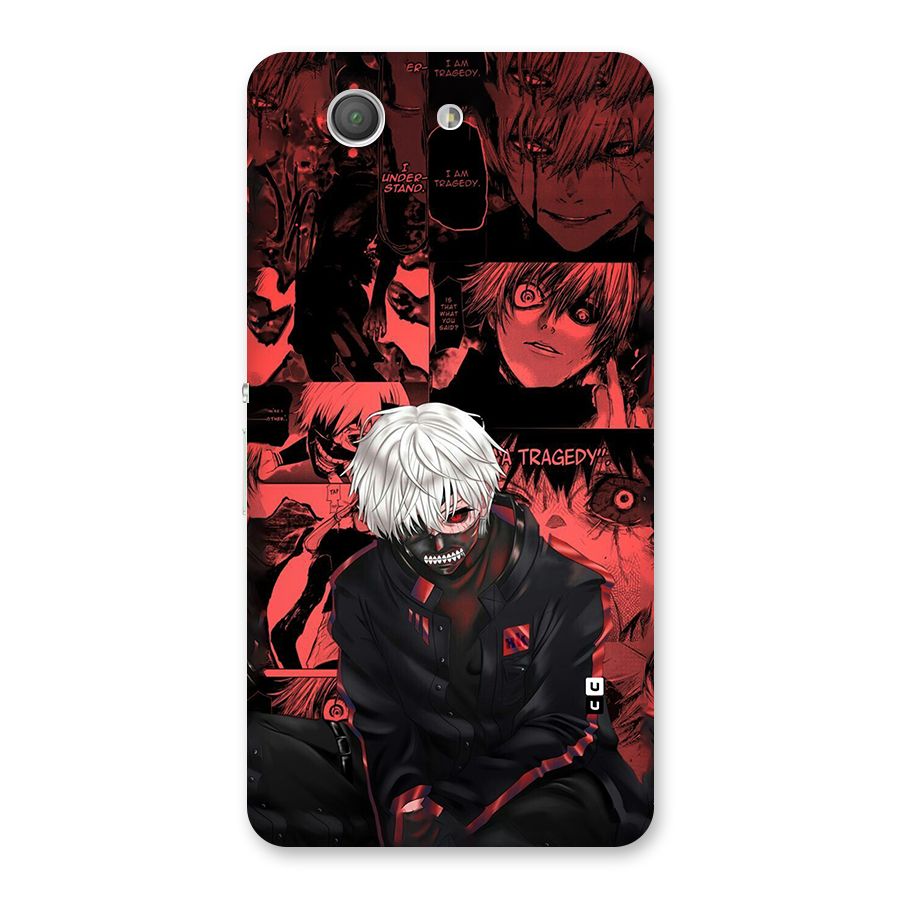 Toukyo Ghoul Kaneki Manga Back Case for Xperia Z3 Compact