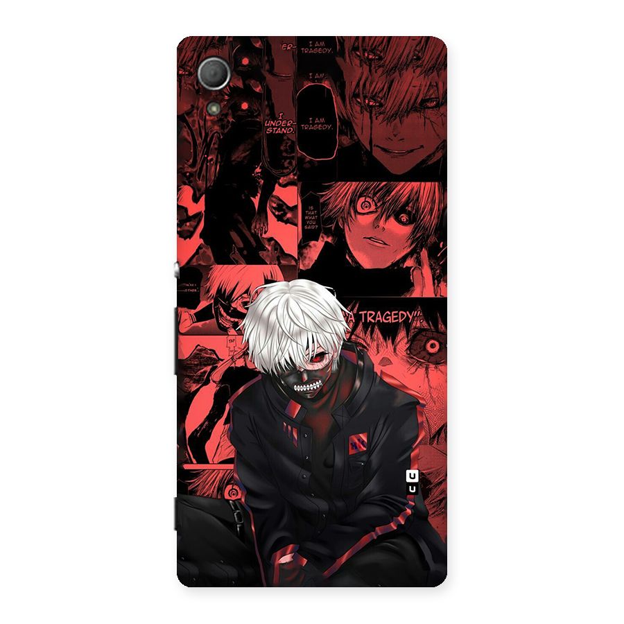 Toukyo Ghoul Kaneki Manga Back Case for Xperia Z3 Plus