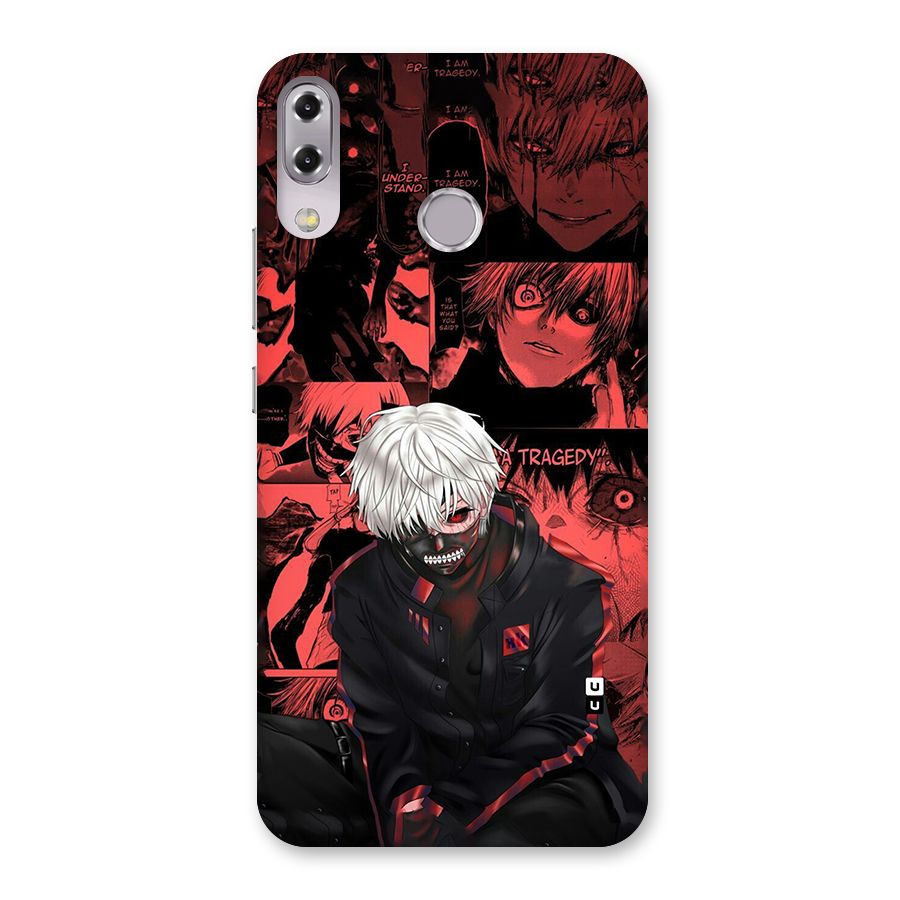 Toukyo Ghoul Kaneki Manga Back Case for Zenfone 5Z