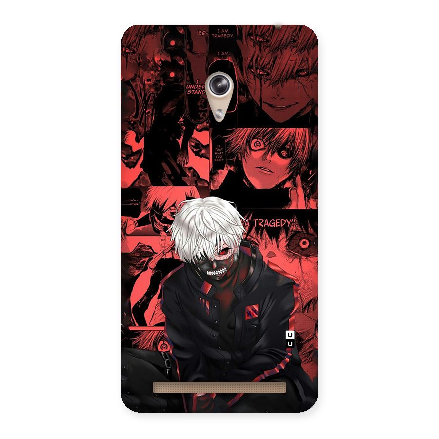 Toukyo Ghoul Kaneki Manga Back Case for Zenfone 6