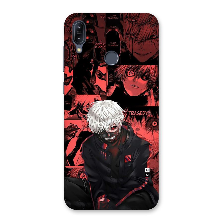 Toukyo Ghoul Kaneki Manga Back Case for Zenfone Max M2