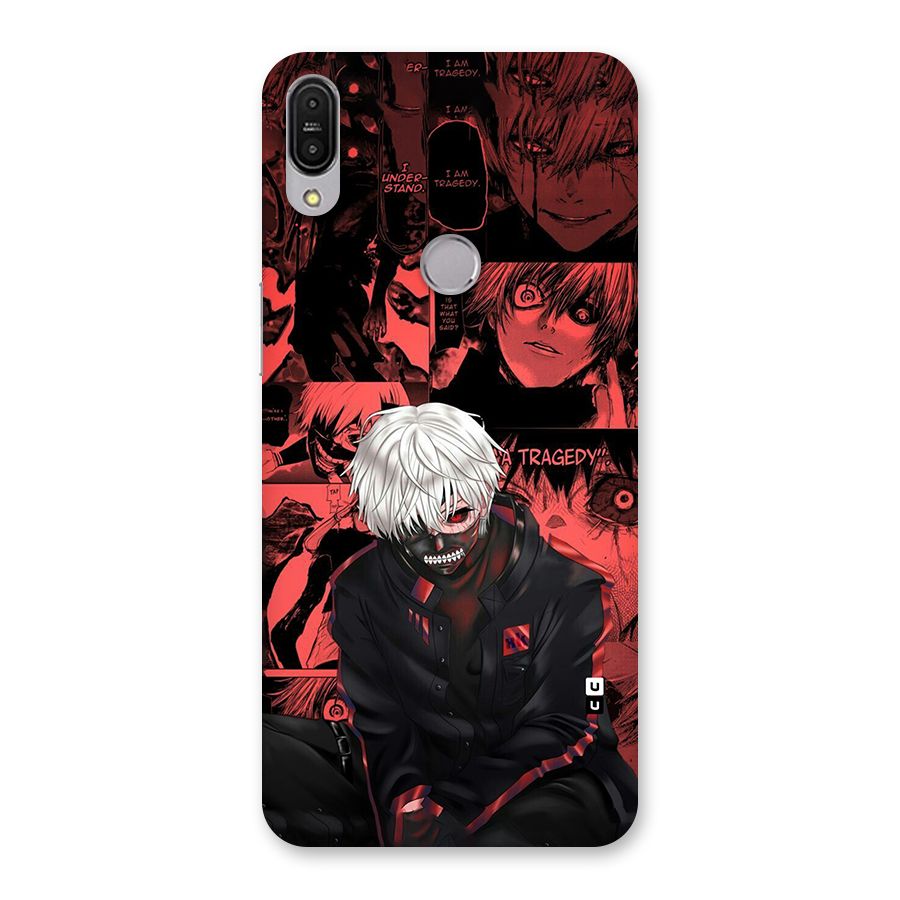 Toukyo Ghoul Kaneki Manga Back Case for Zenfone Max Pro M1
