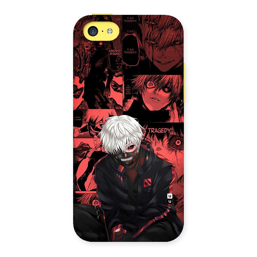 Toukyo Ghoul Kaneki Manga Back Case for iPhone 5C