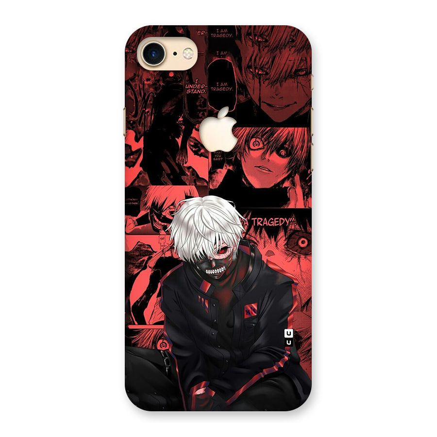 Toukyo Ghoul Kaneki Manga Back Case for iPhone 7 Apple Cut