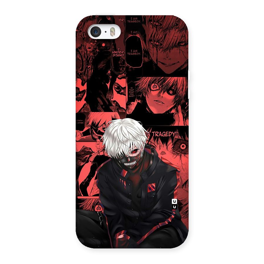 Toukyo Ghoul Kaneki Manga Back Case for iPhone SE 2016