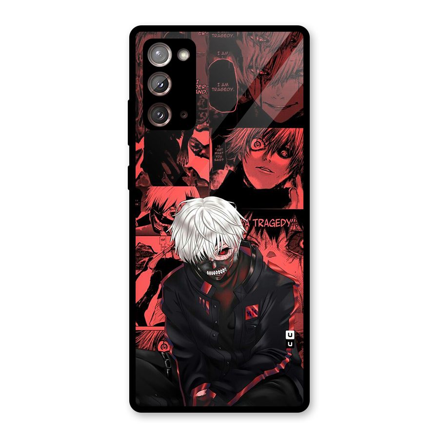Toukyo Ghoul Kaneki Manga Glass Back Case for Galaxy Note 20
