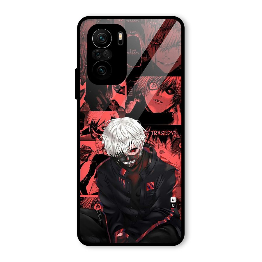 Toukyo Ghoul Kaneki Manga Glass Back Case for Mi 11X Pro