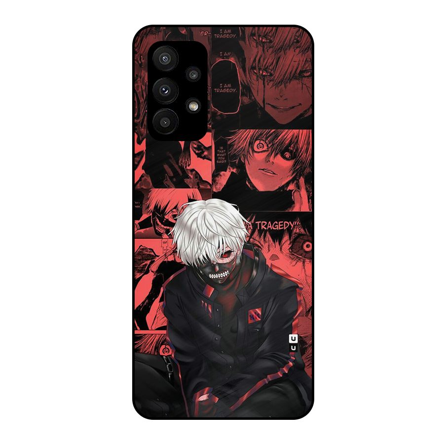 Toukyo Ghoul Kaneki Manga Metal Back Case for Galaxy A23