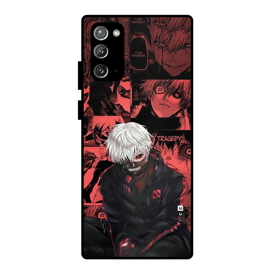 Toukyo Ghoul Kaneki Manga Metal Back Case for Galaxy Note 20