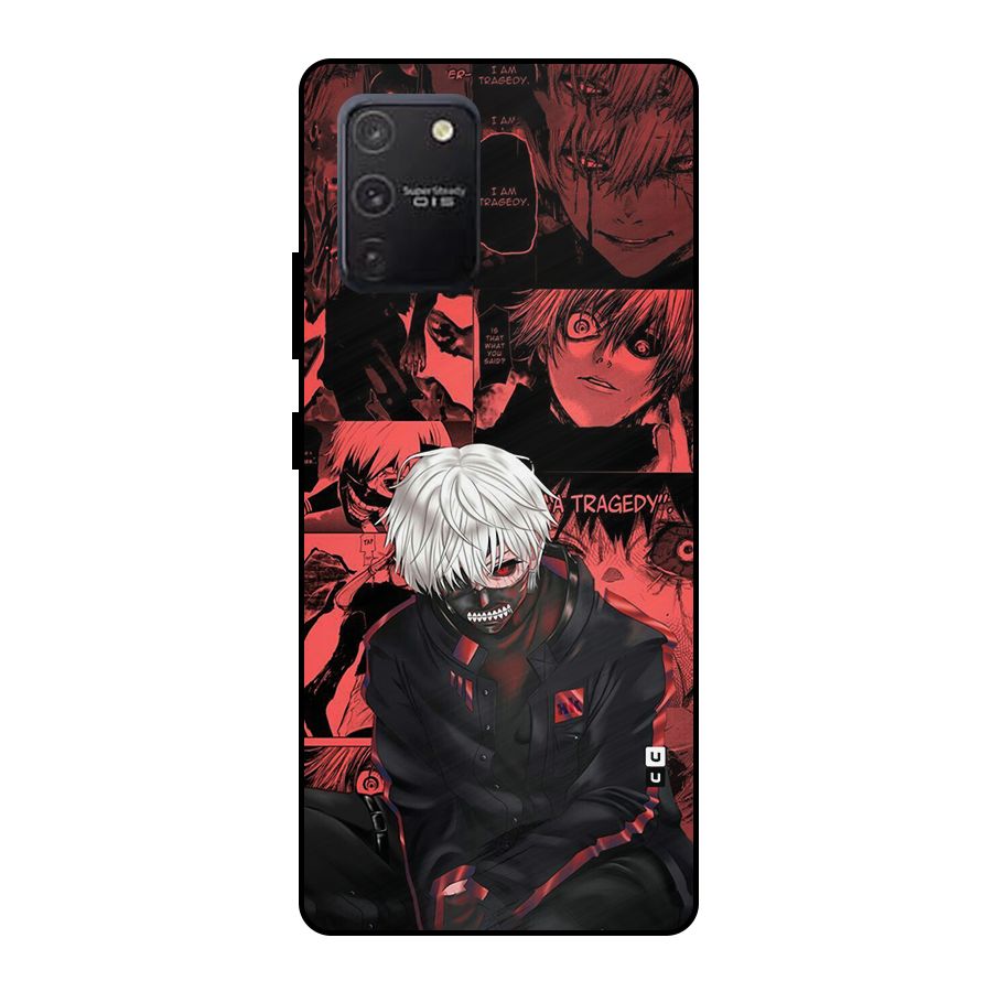 Toukyo Ghoul Kaneki Manga Metal Back Case for Galaxy S10 Lite