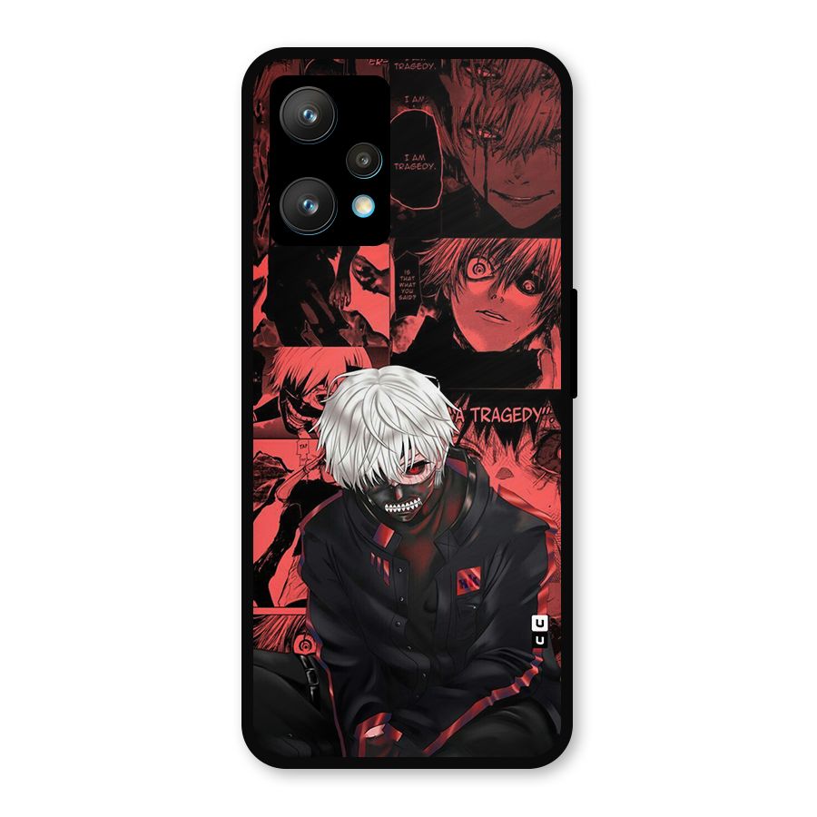 Toukyo Ghoul Kaneki Manga Metal Back Case for Realme Narzo 50 Pro