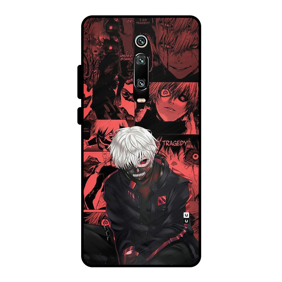 Toukyo Ghoul Kaneki Manga Metal Back Case for Redmi K20 Pro