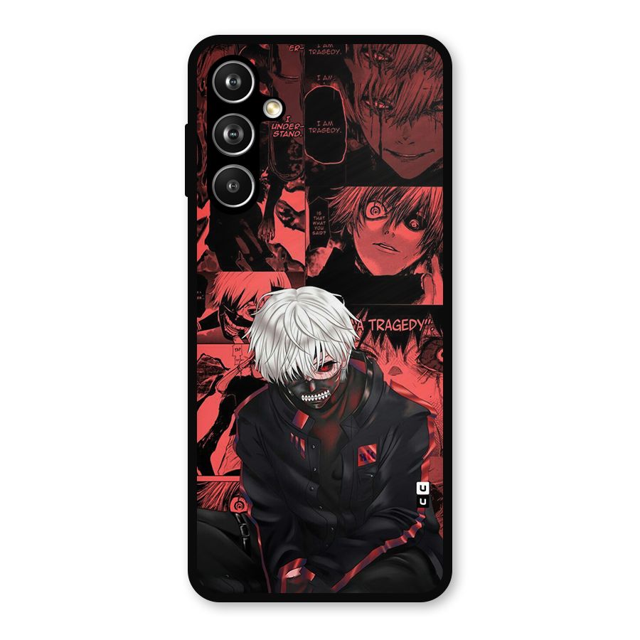 Toukyo Ghoul Kaneki Manga Metal Back Case for Samsung Galaxy M54