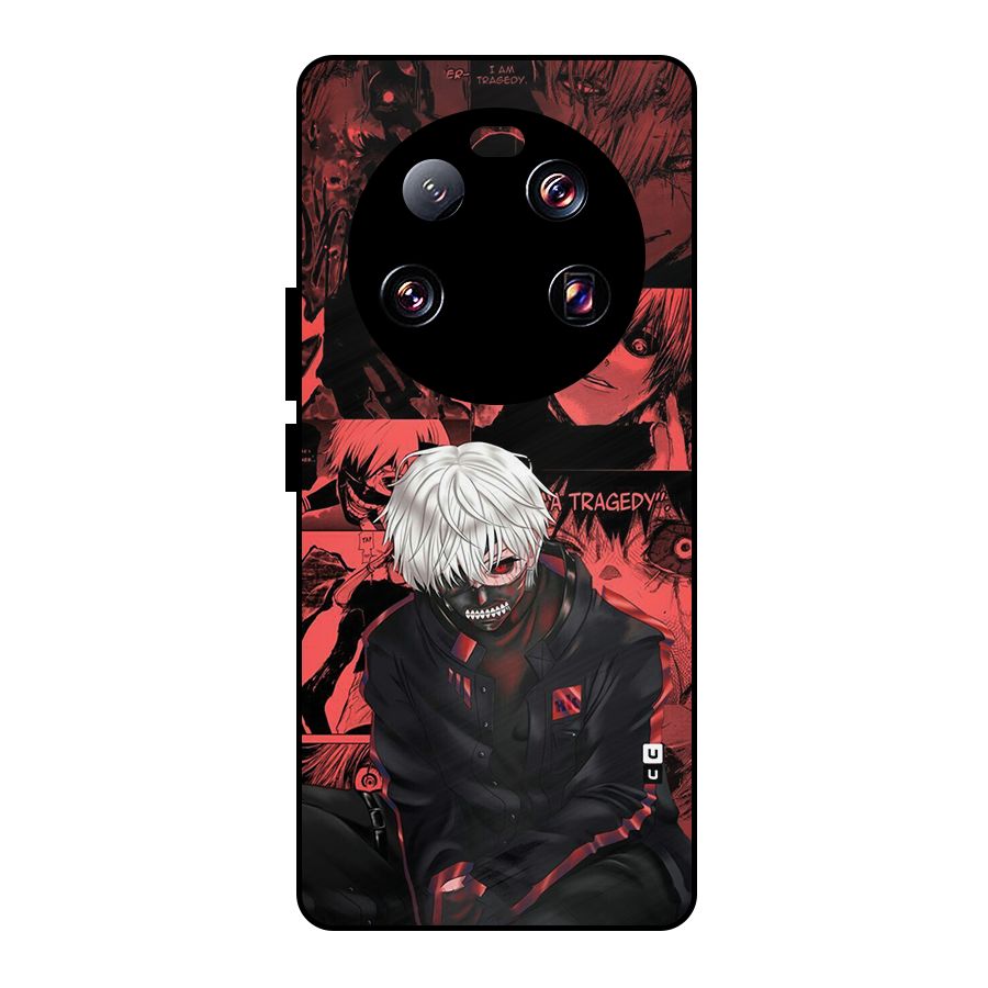 Toukyo Ghoul Kaneki Manga Metal Back Case for Xiaomi 13 Ultra