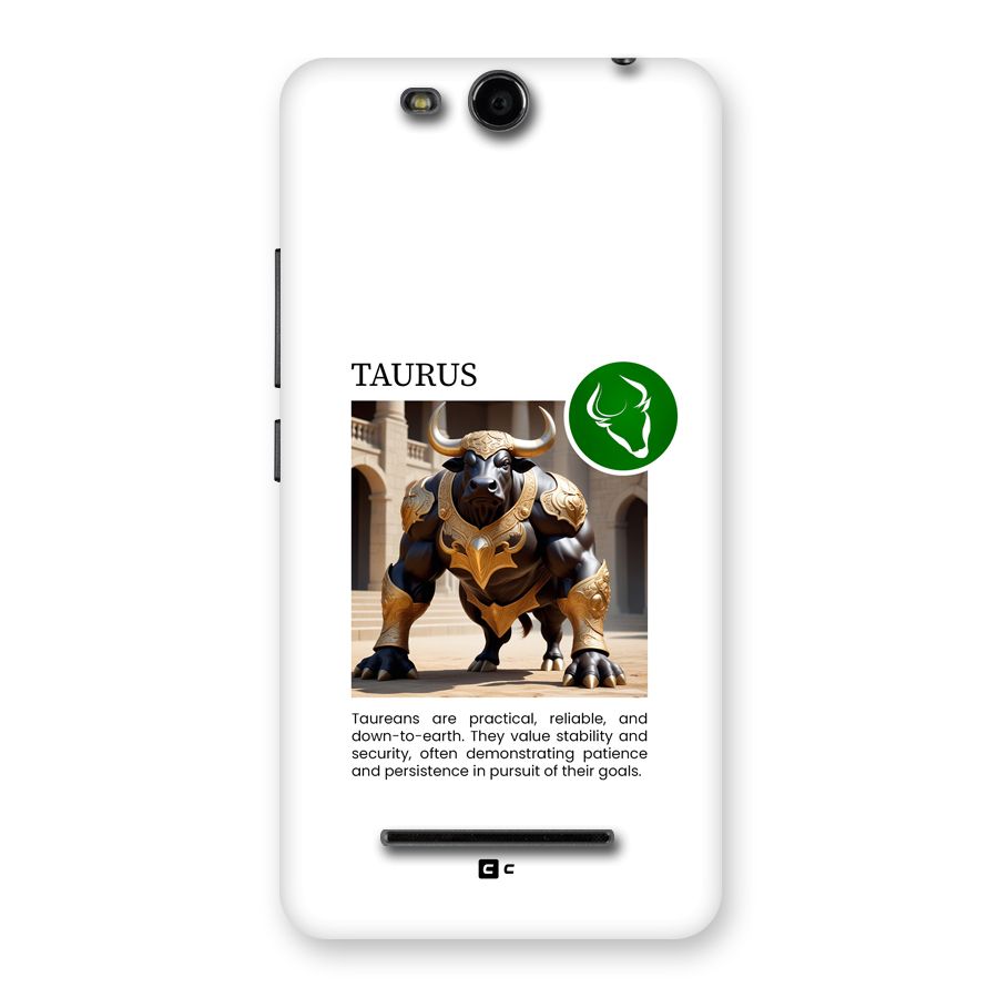 Towering Taurus Back Case for Canvas Juice 3 Q392
