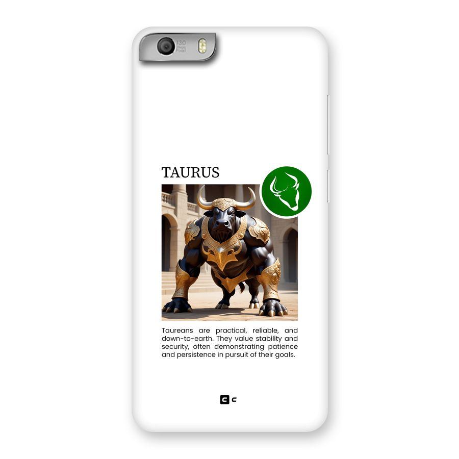 Towering Taurus Back Case for Canvas Knight 2