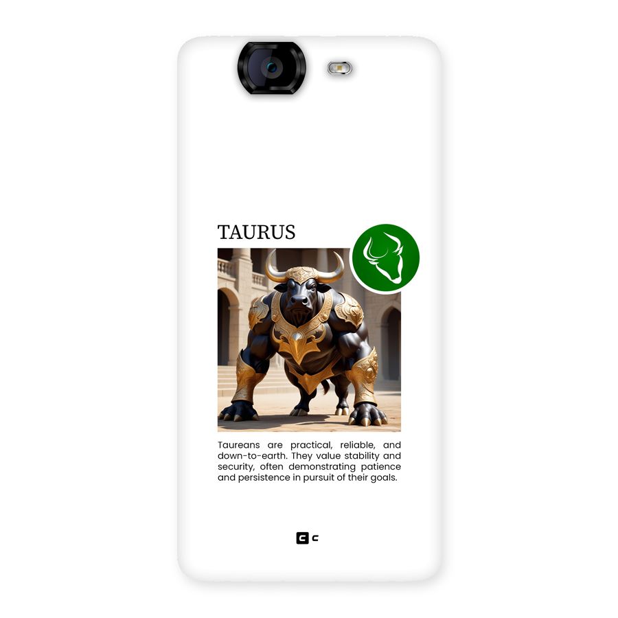 Towering Taurus Back Case for Canvas Knight A350