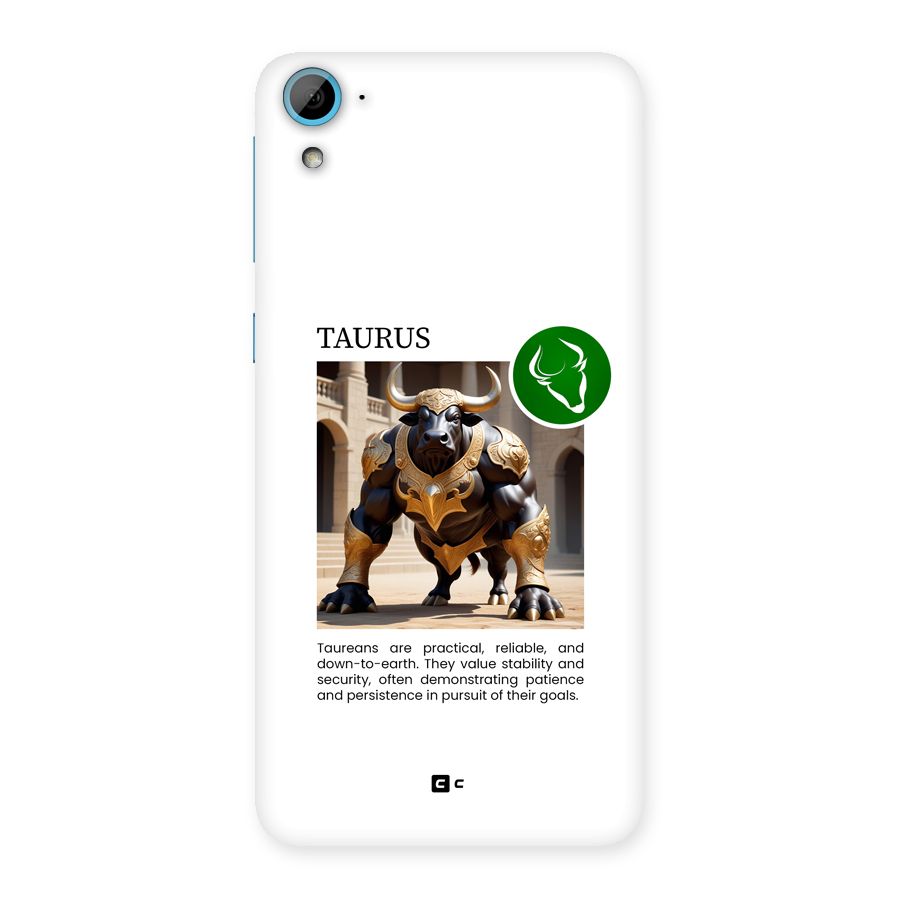 Towering Taurus Back Case for Desire 826