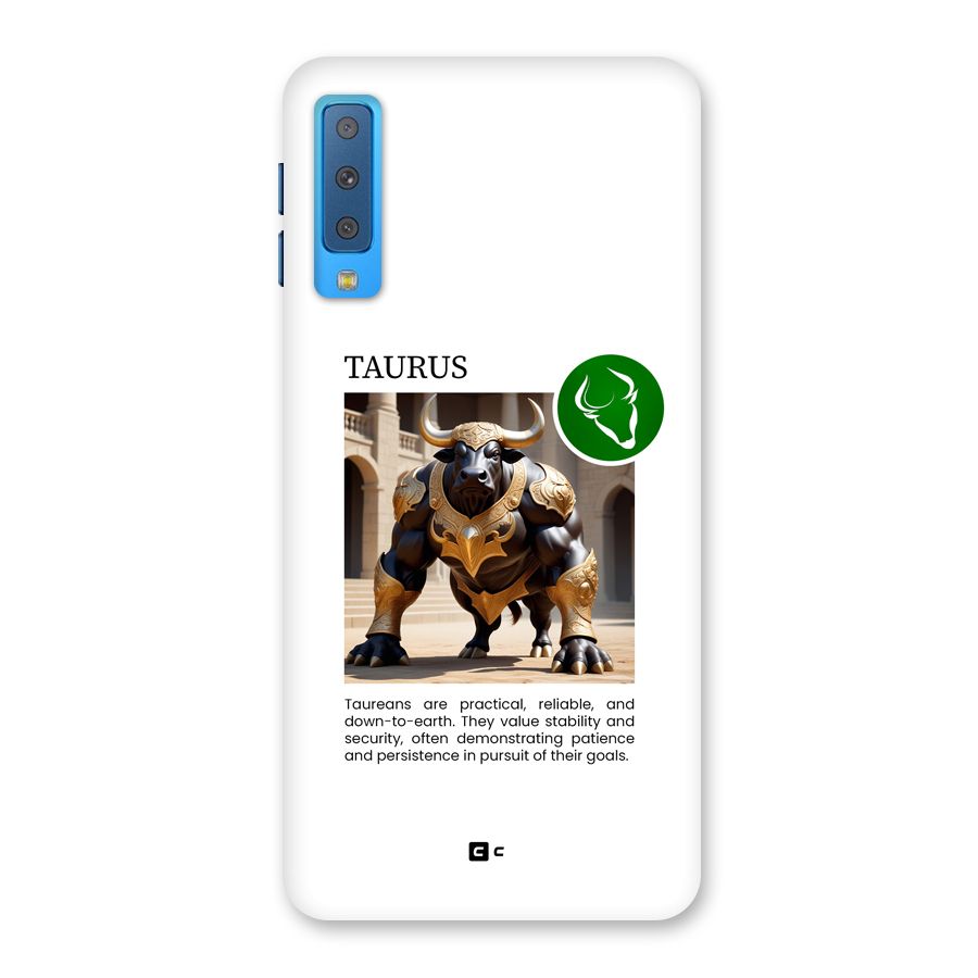 Towering Taurus Back Case for Galaxy A7 (2018)