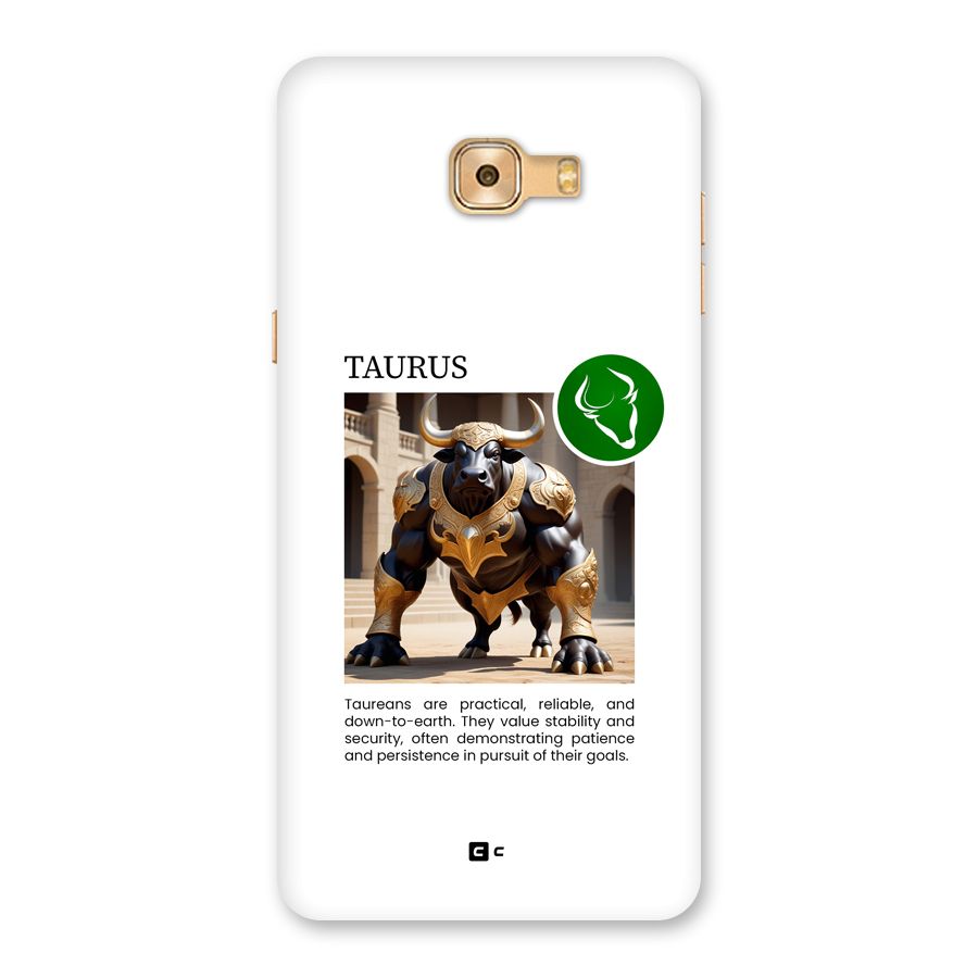 Towering Taurus Back Case for Galaxy C9 Pro