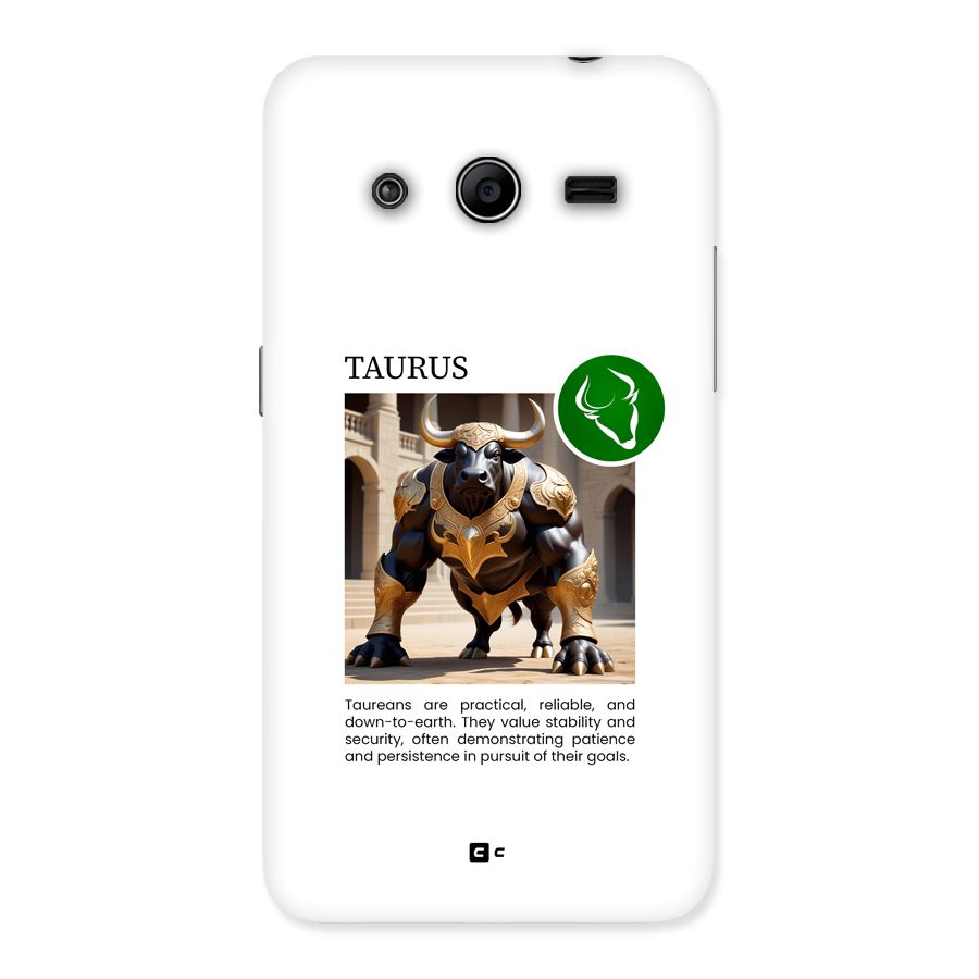 Towering Taurus Back Case for Galaxy Core 2