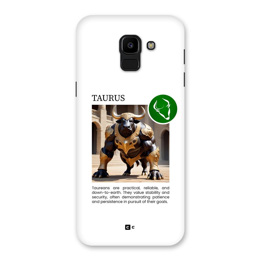 Towering Taurus Back Case for Galaxy J6