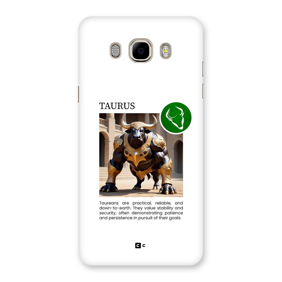 Towering Taurus Back Case for Galaxy J7 2016