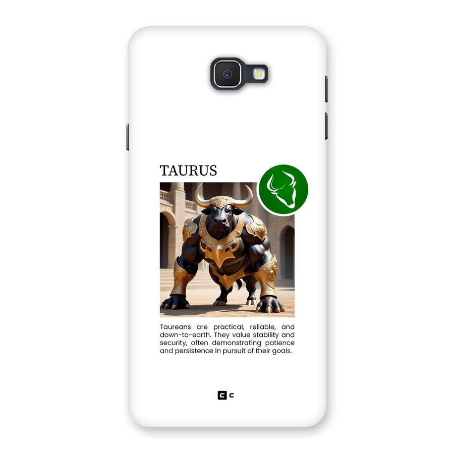 Towering Taurus Back Case for Galaxy J7 Prime
